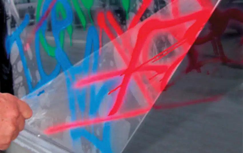 anti kras en graffiti folie