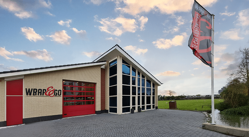 Wrap&Go bedrijfspand buitenaanzicht