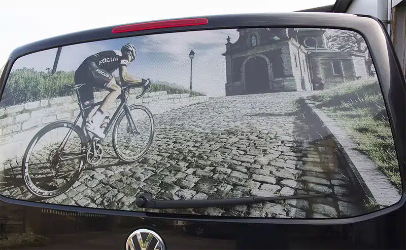 reclame folie one way vision