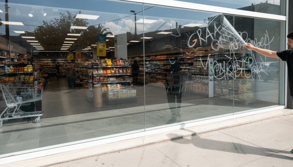 winkelruit met anti-krasfolie