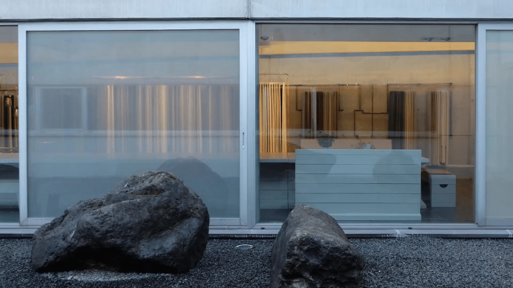 raam met Squid folie