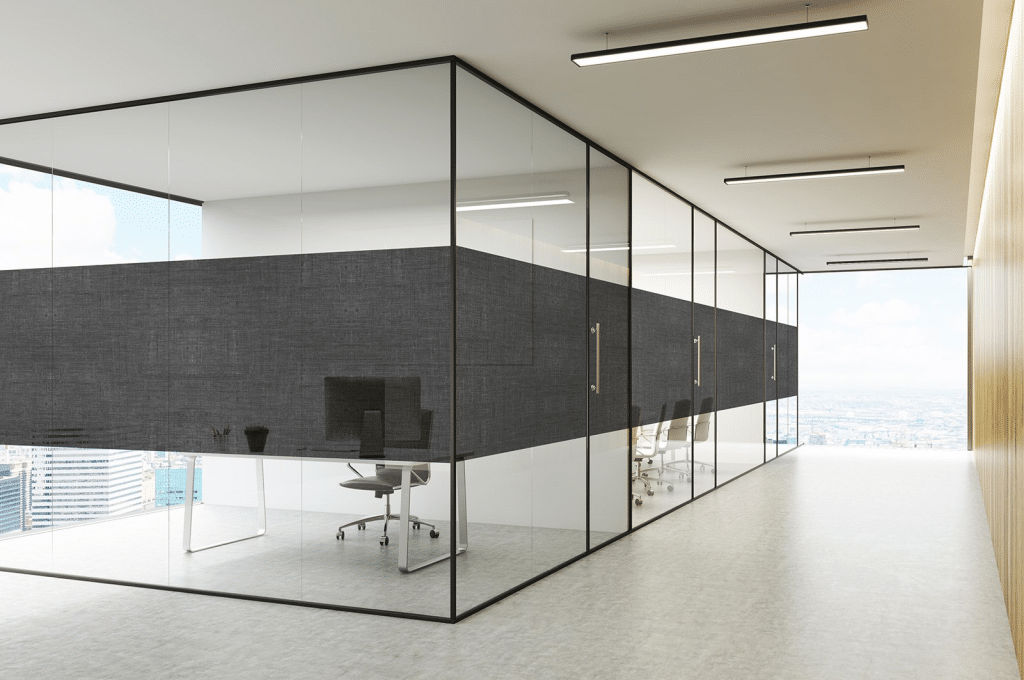 Strook Squid op een vergaderruimte